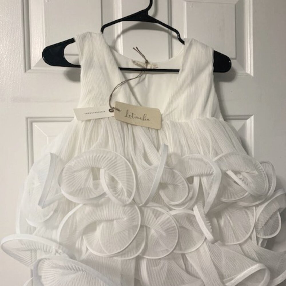 Let Me Be Sleeveless Flounce 3D Blouse